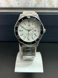 Aquaracer Calibre 5 White Dial & Silver Chain